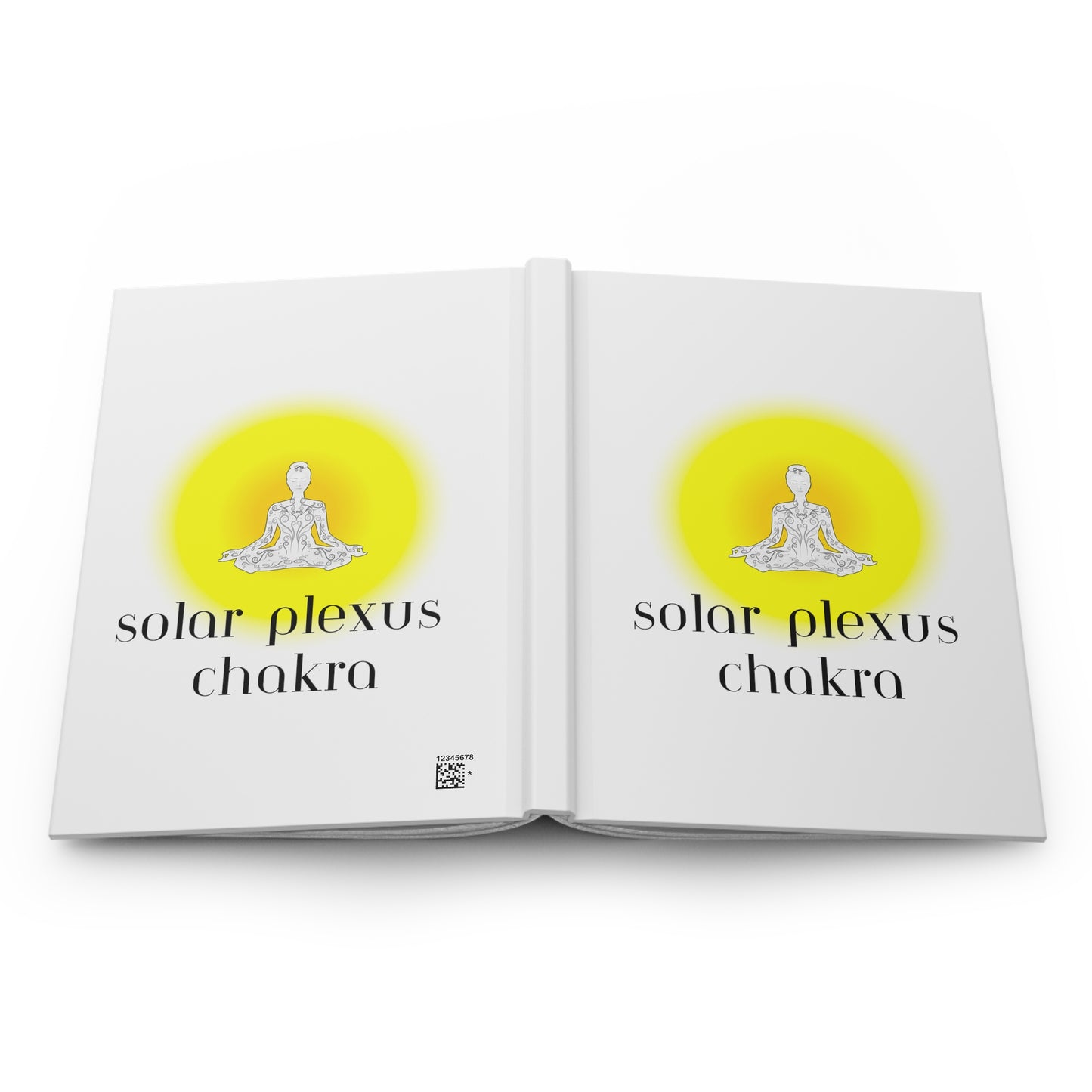 Solar Plexus Chakra Hardcover Journal