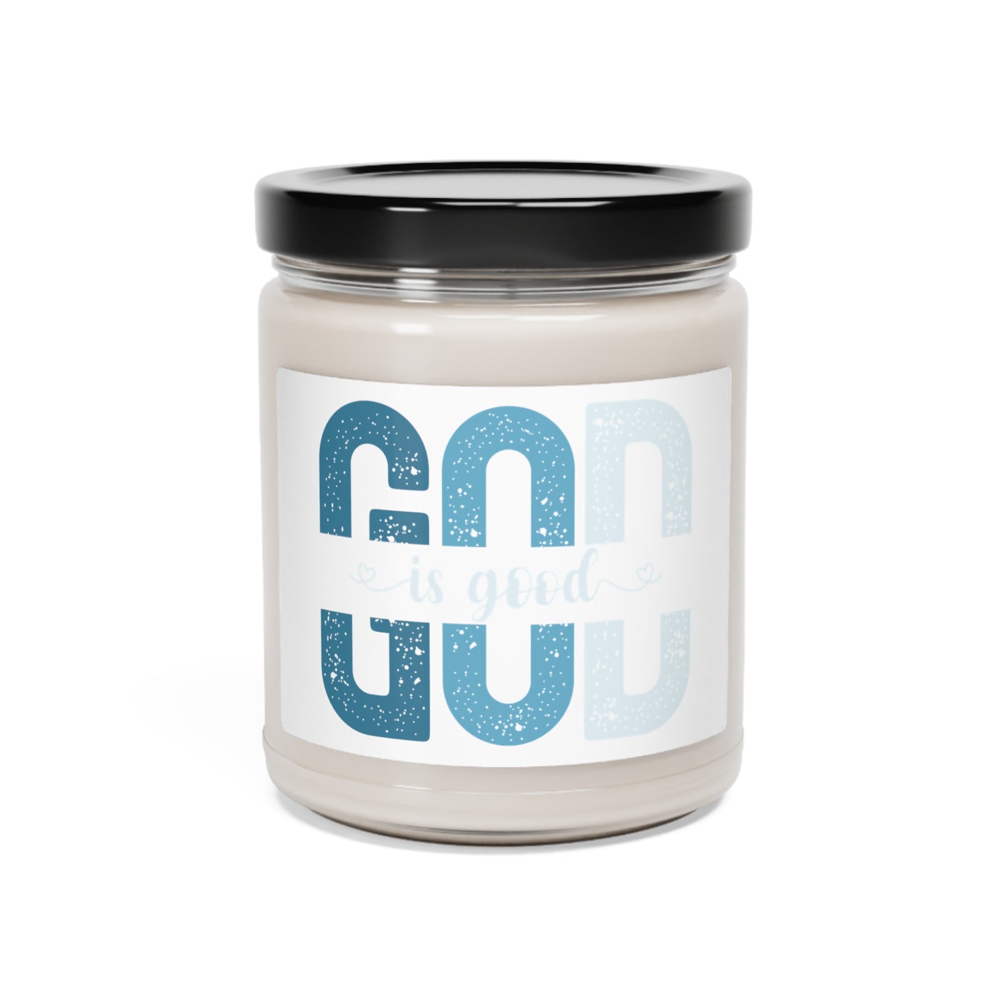 God is Good with Blue Hues Scented Soy Candle, 9oz