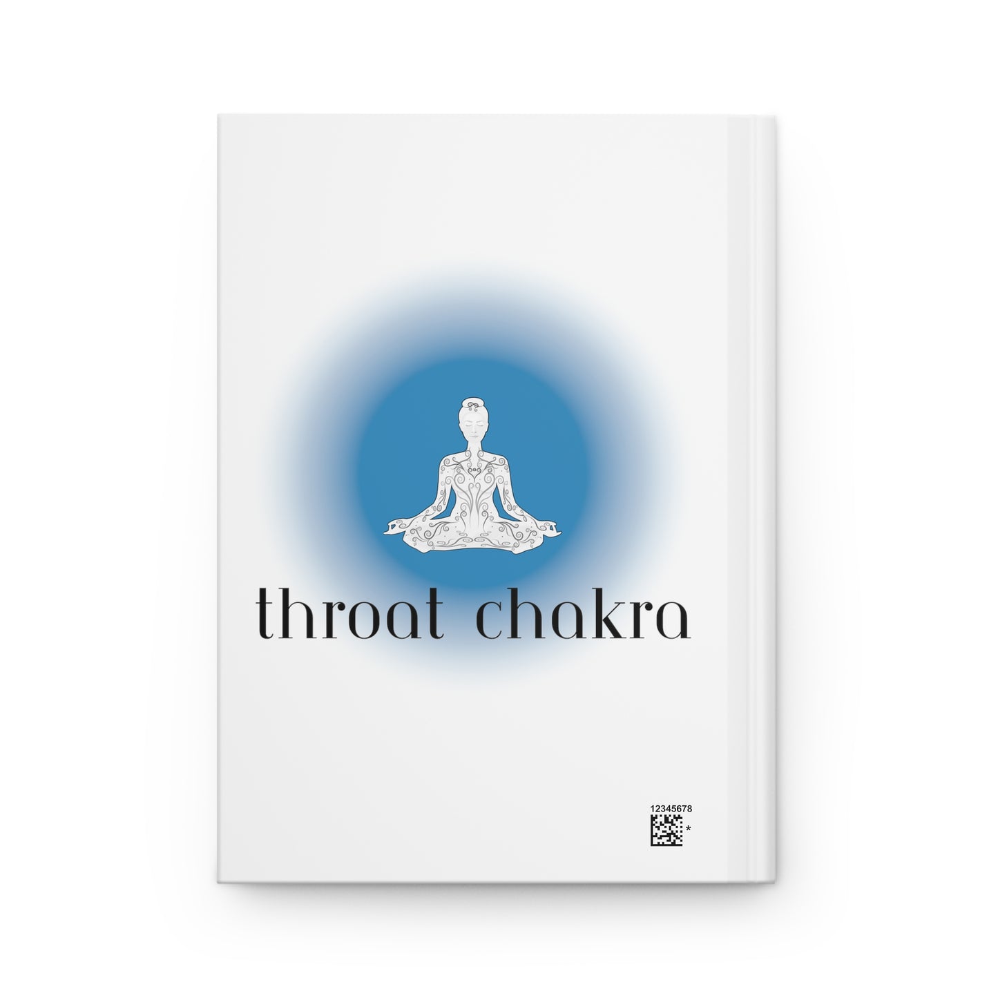 Throat Chakra Hardcover Journal