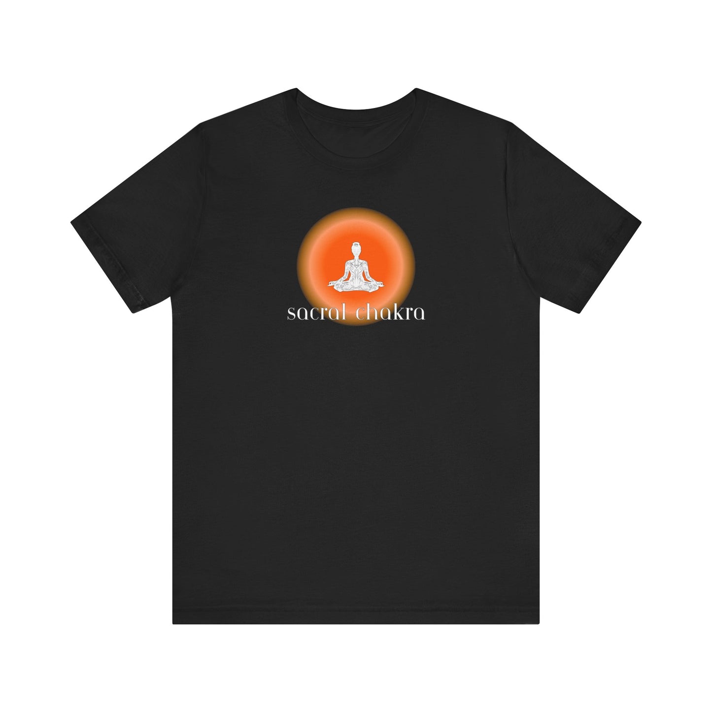 Chakras-Sacral Chakra (Bella Canvas 3001 T-Shirt) for women and men