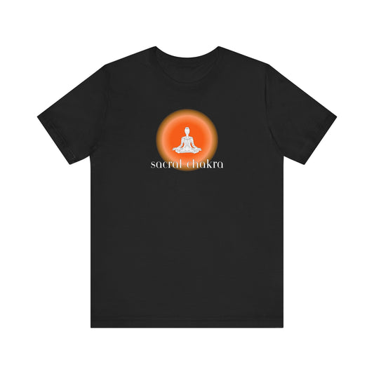 Chakras-Sacral Chakra (Bella Canvas 3001 T-Shirt) for women and men