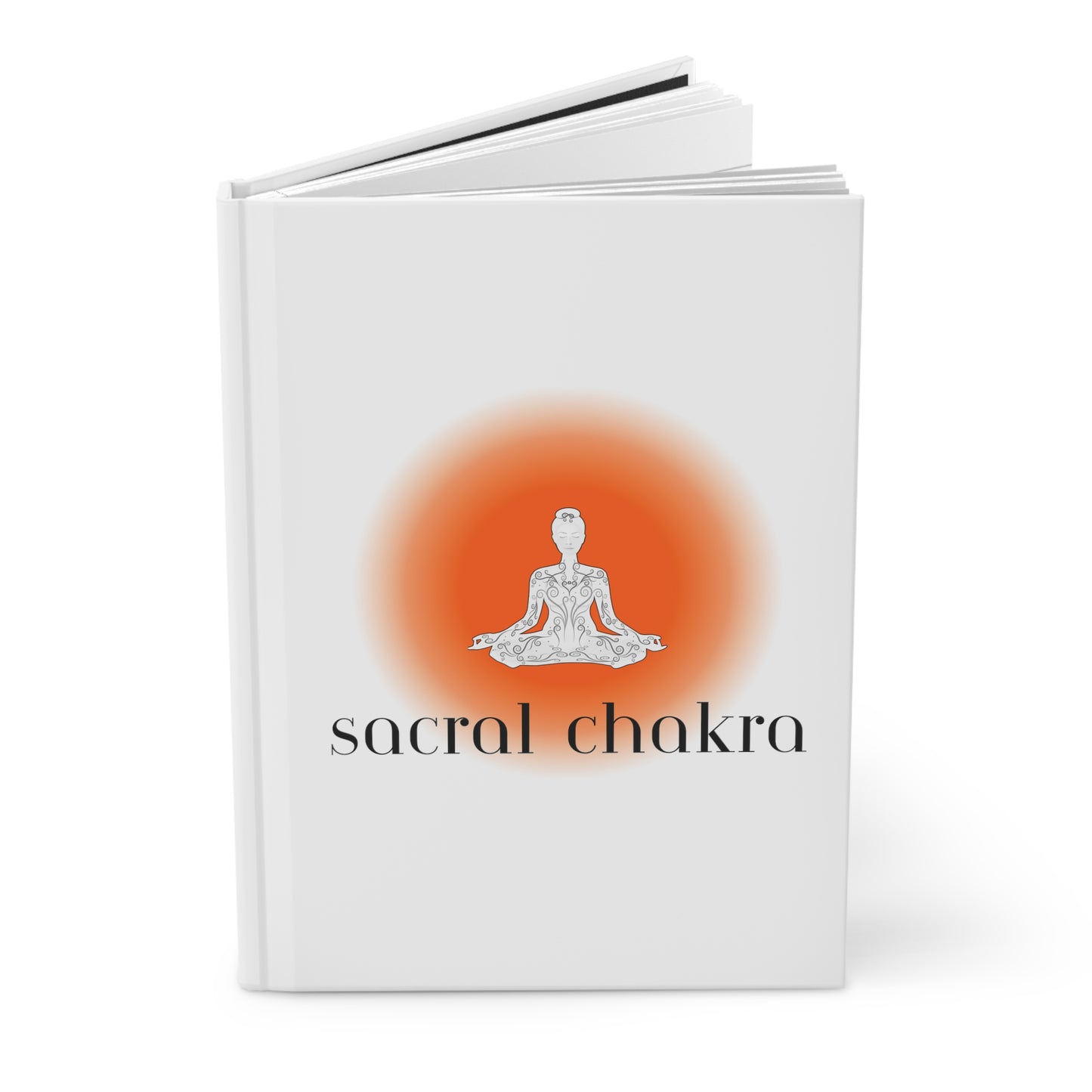 Sacral Chakra Hardcover Journal