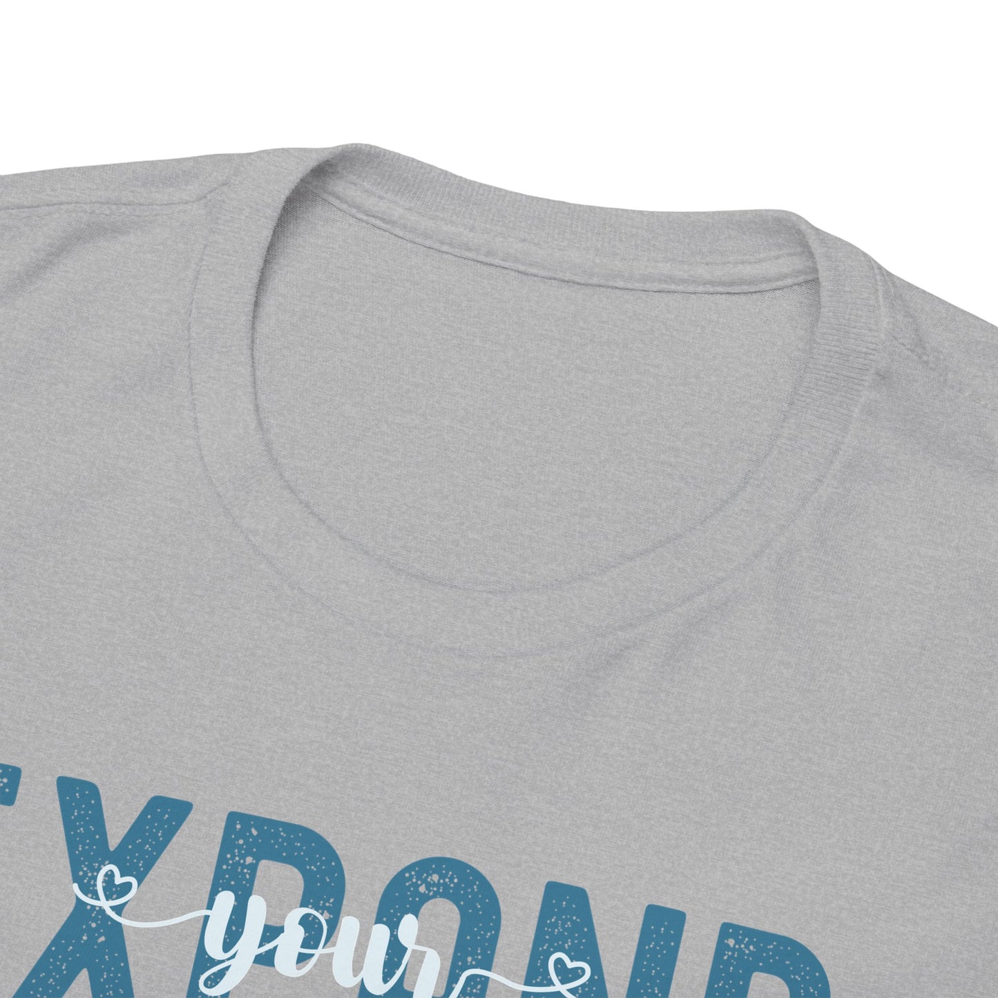 Expand Your Perspective Expand Your World with blue hues (Gildan 5000 T-Shirt)for woman and men