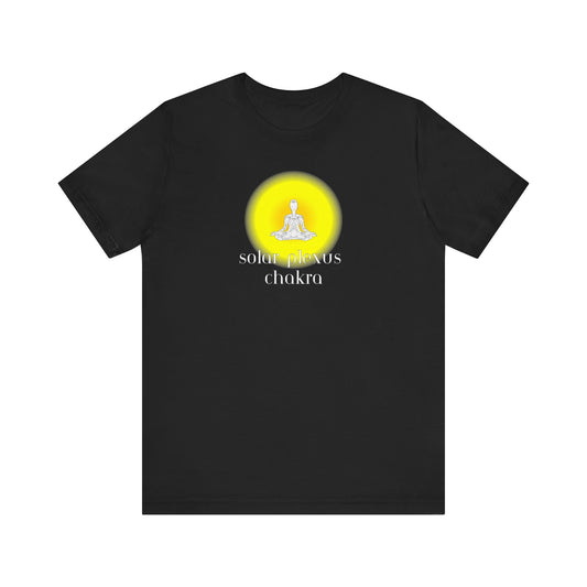 Chakras-Solar Plexus Chakra (Bella Canvas 3001 T-Shirt) for women and men