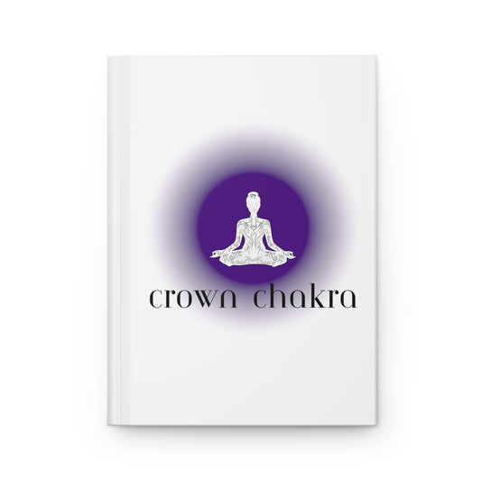 Crown Chakra Hardcover Journal