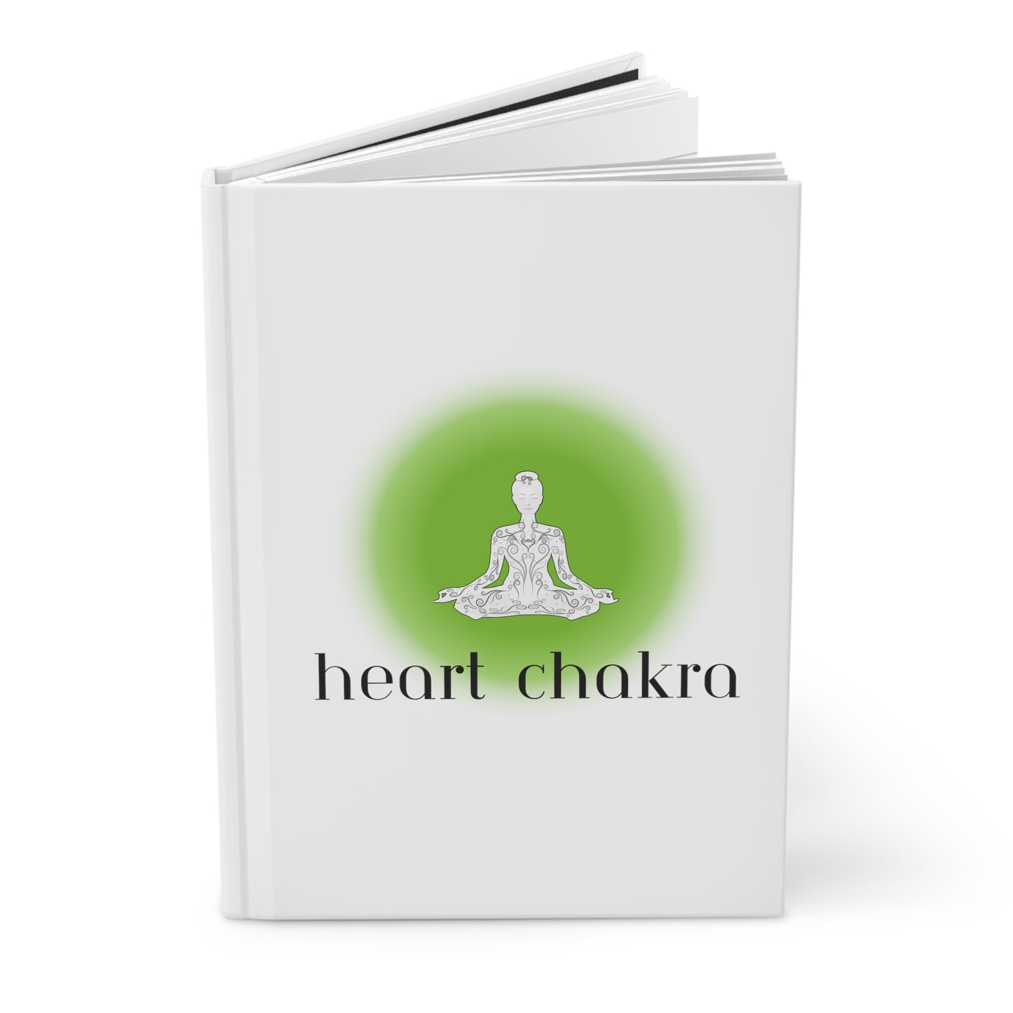 Heart Chakra Hardcover Journal