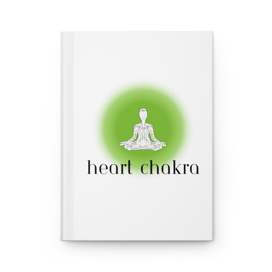 Heart Chakra Hardcover Journal