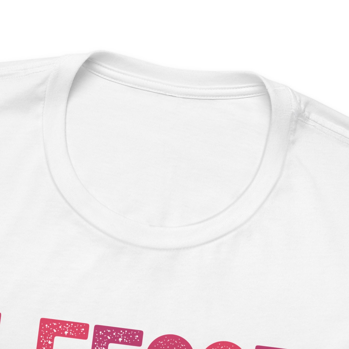 Blessed Beyond Measure with pink hues (Bella Canvas 3001 T-Shirt) for women and men