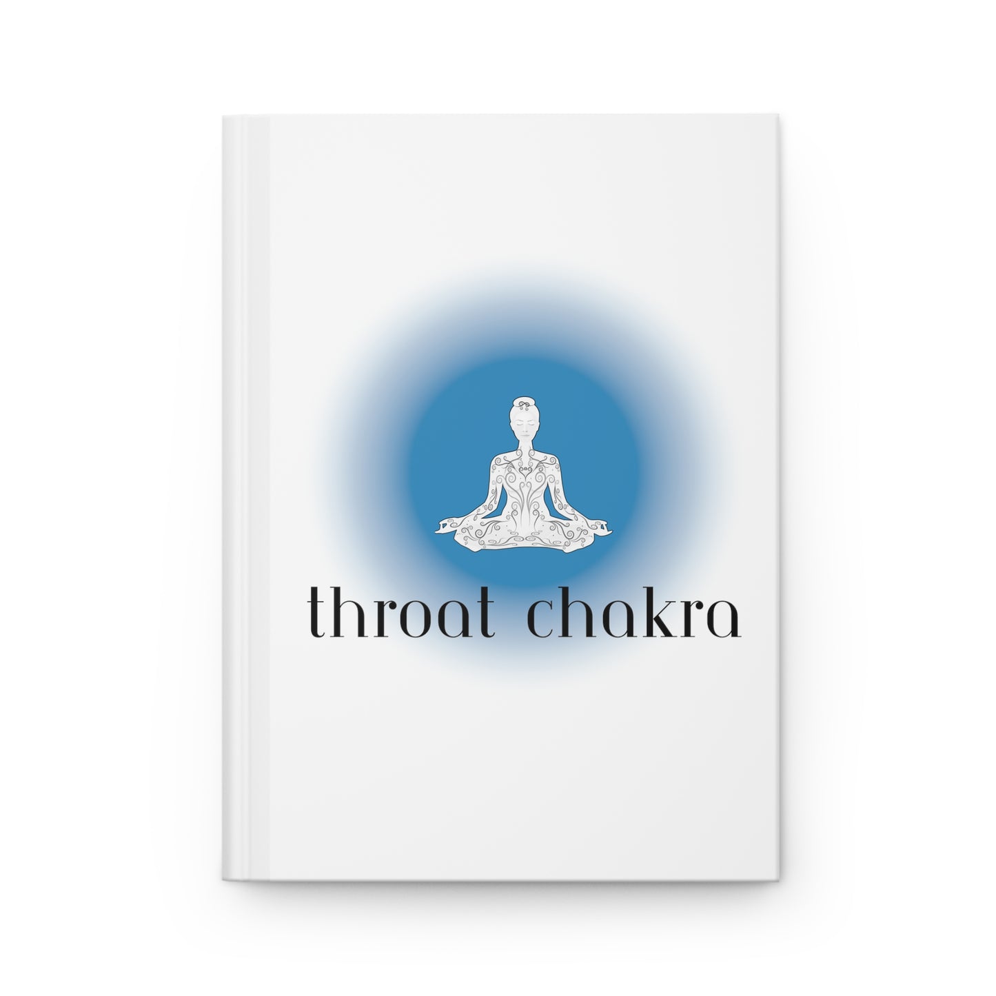 Throat Chakra Hardcover Journal