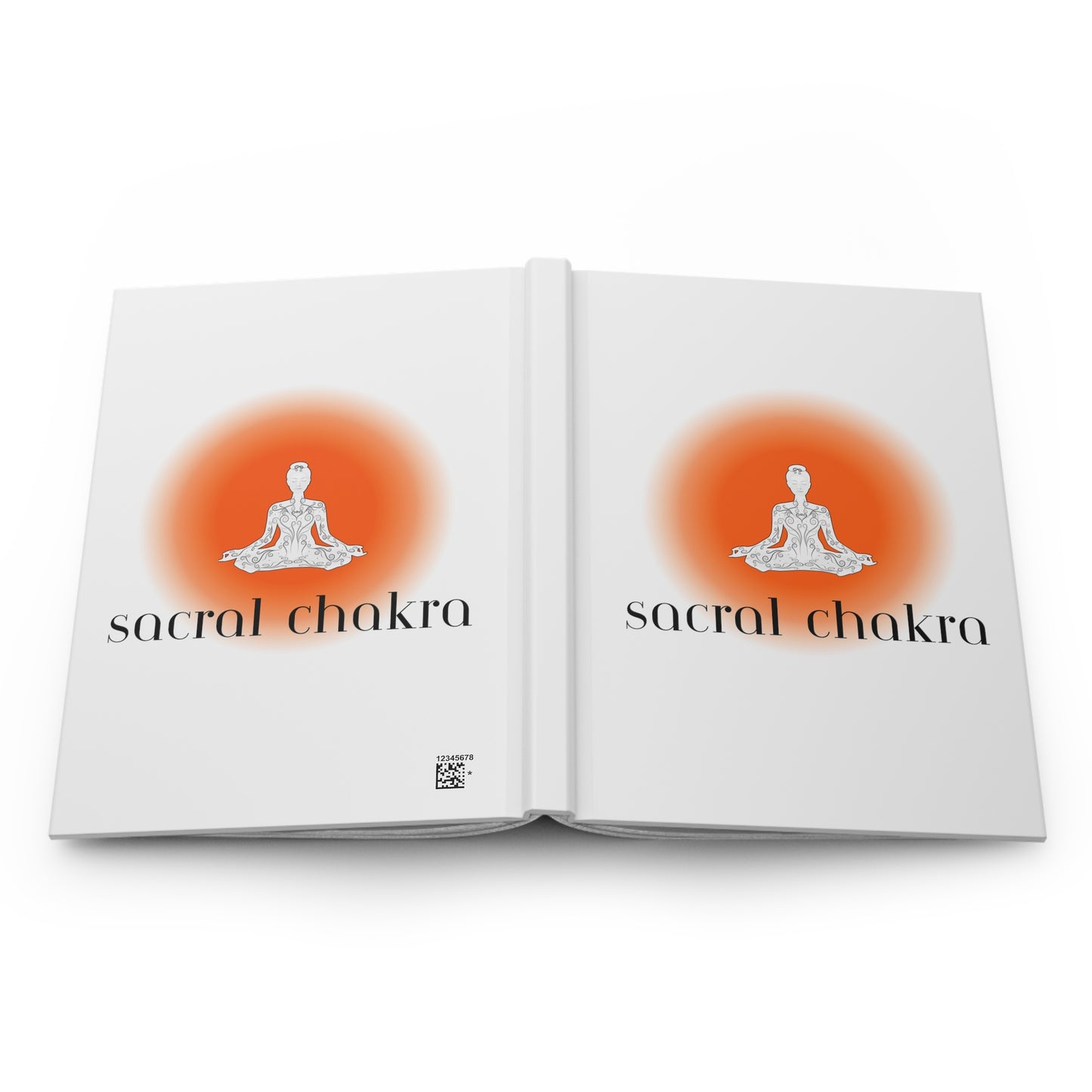 Sacral Chakra Hardcover Journal