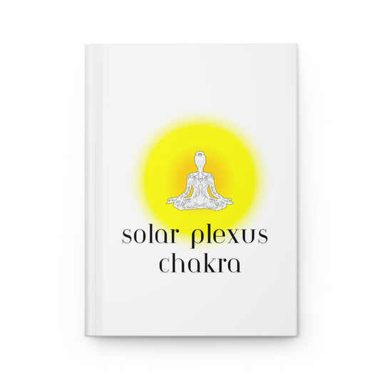 Solar Plexus Chakra Hardcover Journal