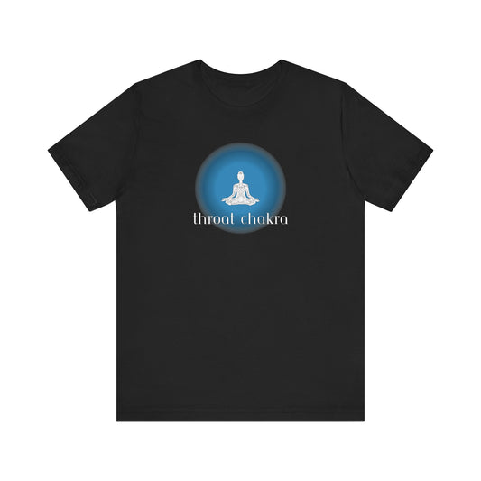 Chakras-Throat Chakra (Bella Canvas 3001 T-Shirt) for women and men