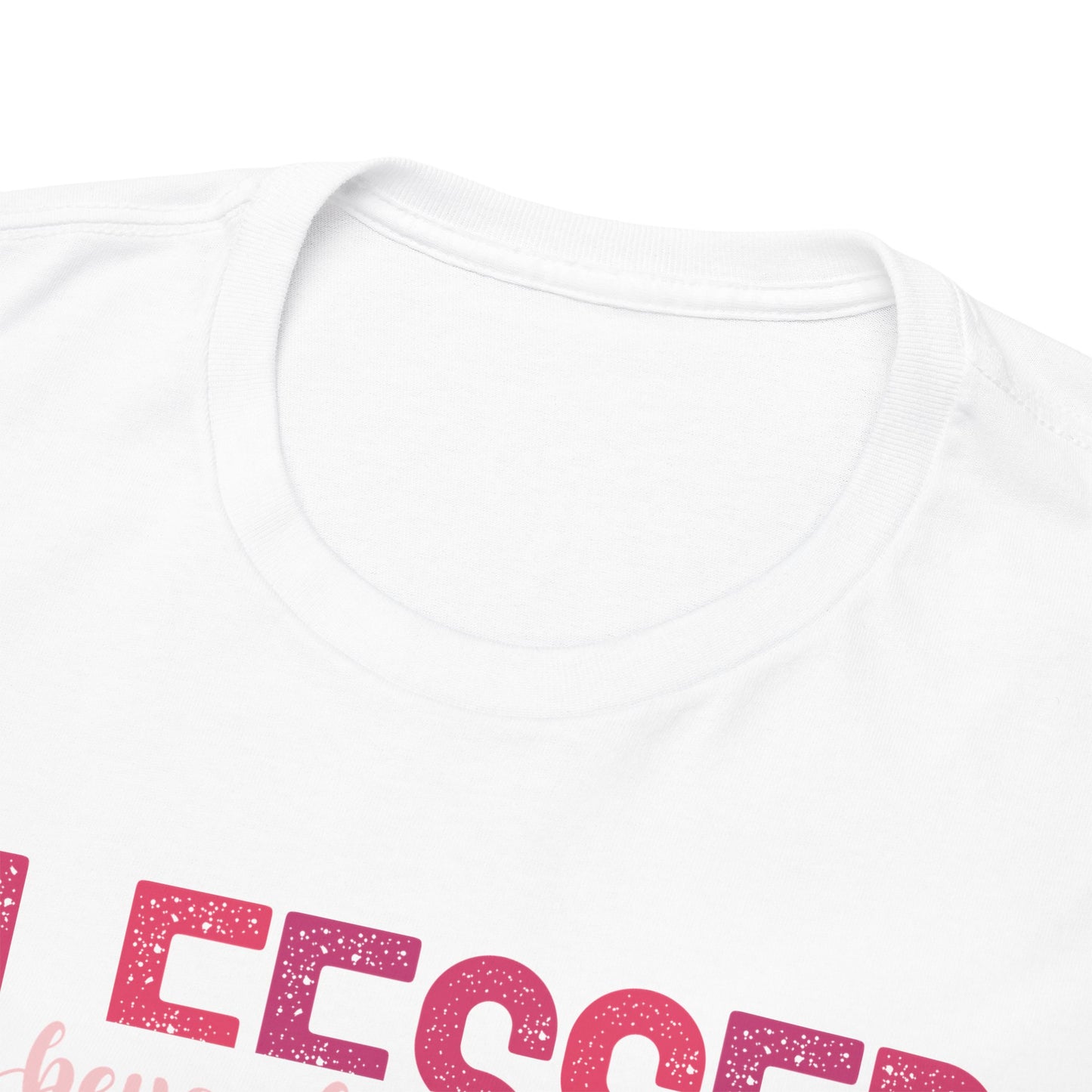 Blessed Beyond Measure with pink hues  (Gildan 5000 T-Shirt ) for women and men